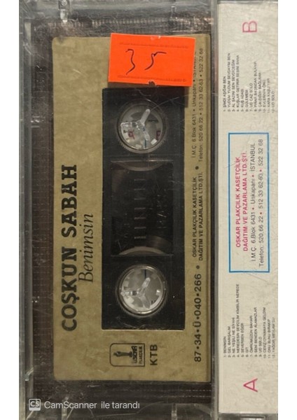 Coşkun Sabah Benimsin Kaset