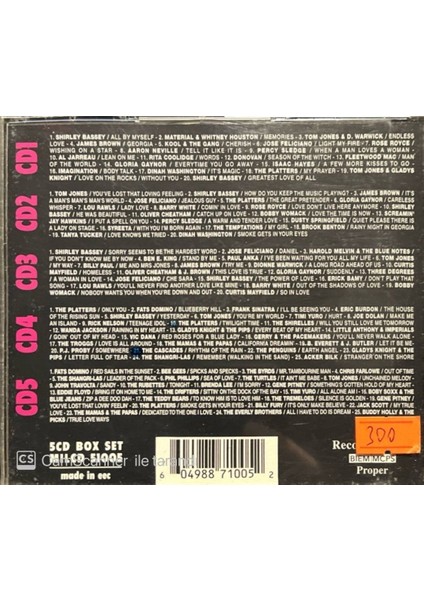 Slow Music 5 CD Box Set