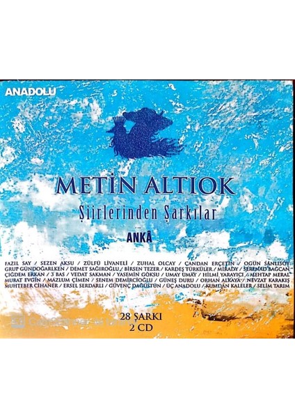 Metin Altıok – Şiirlerinden Şarkılar Anka CD