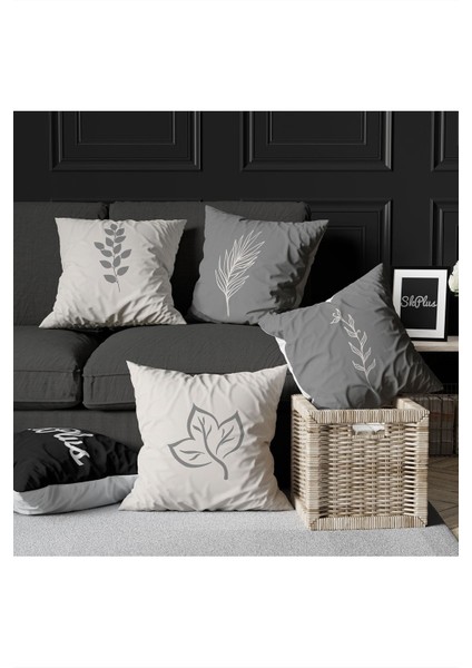 Tekno Trust Çift Tarafı Baskılı Özel Tasarım Premium Dekoratif 4lü Kırlent KILIFI(KOM238) fiyatları