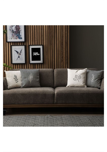 Tekno Trust Çift Tarafı Baskılı Özel Tasarım Premium Dekoratif 4lü Kırlent KILIFI(KOM238) fırsatları