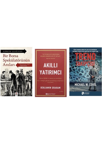 Bir Borsa Spekulatorunun Anıları / Akıllı Yatırımcı / Trend Takıpcısı / 3 Set
