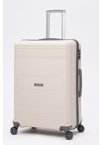 Premium Polipropilen Kırılmaz 2'li Valiz Seti Büyük Boy ve Makyaj 2'li Set V305 modelleri