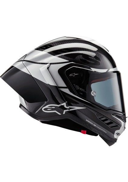 Supertech R10 Carbon Element Spor Motosiklet Kaskı Siyah / Gümüş fırsatları