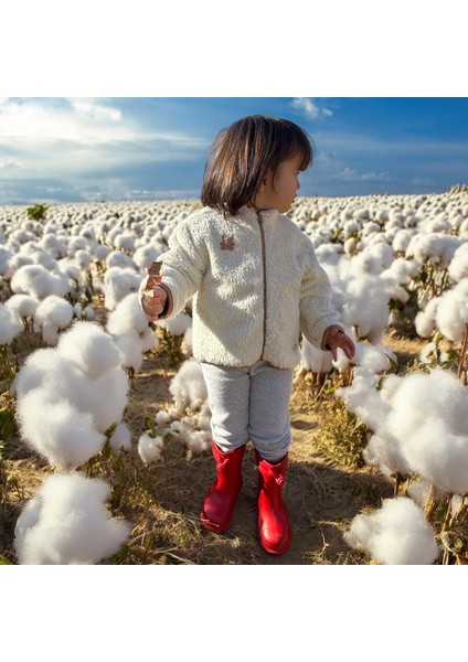 Organik Pamuk ve Müslin Astarla Konforlu Çocuk Ceketi fırsatları