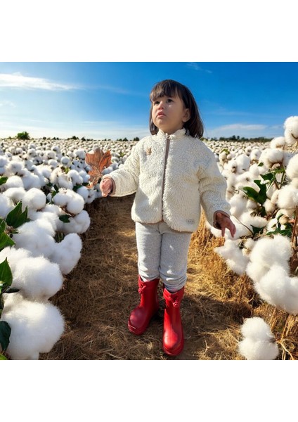 Organik Pamuk ve Müslin Astarla Konforlu Çocuk Ceketi indirimleri