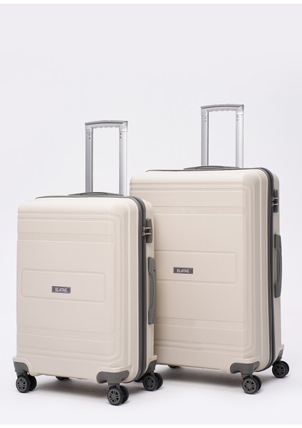 Premium Polipropilen Kırılmaz 2'li Valiz Seti Büyük Boy - Orta Boy V305