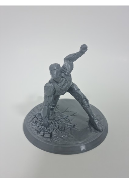 Iron Man Duruş Büst 3D Baskı