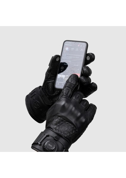 Coniston Wp Korumalı Motosiklet Eldiveni Siyah modelleri