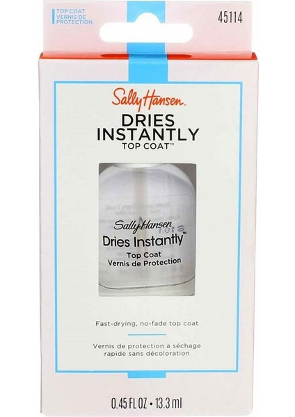 Dries Instantly Top Coat 0.45 Ounce 13.3ml