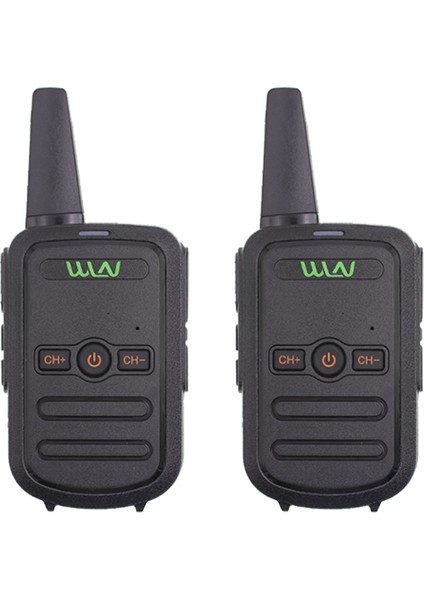 Wln KD-C51 16 Kanal Siyah Kasa Şarj Aleti Dahil Ikili El Telsizi (3-5 Km)