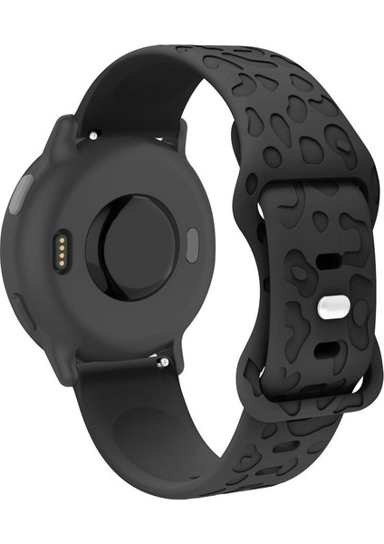 Huawei Watch Gt Gt2 Gt3 Gt4 42MM/MAGIC 2/amazfit 20MM Kordon Leopar Desen Yumuşak Silikon Kordon