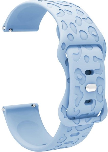 Huawei Watch Gt Gt2 Gt3 Gt4 42MM/MAGIC 2/amazfit 20MM Kordon Leopar Desen Yumuşak Silikon Kordon modelleri