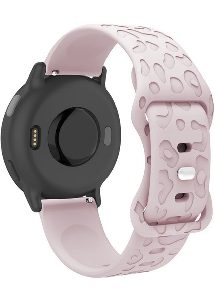 Huawei Watch Gt Gt2 Gt3 Gt4 42MM/MAGIC 2/amazfit 20MM Kordon Leopar Desen Yumuşak Silikon Kordon