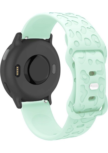 Huawei Watch Gt Gt2 Gt3 Gt4 42MM/MAGIC 2/amazfit 20MM Kordon Leopar Desen Yumuşak Silikon Kordon