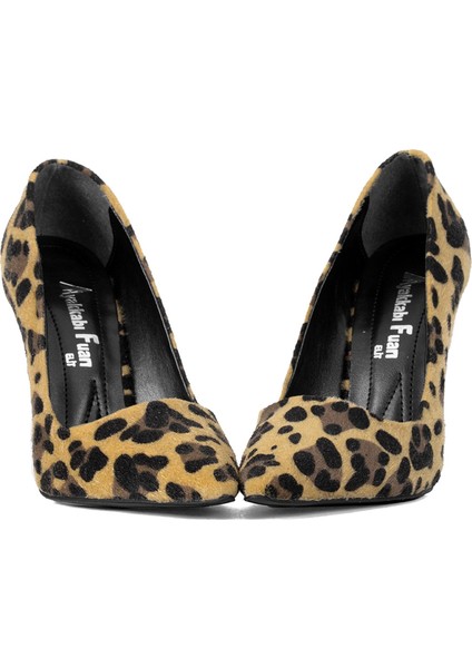 Elit MST1920T Kadın Stiletto Leopar fırsatları