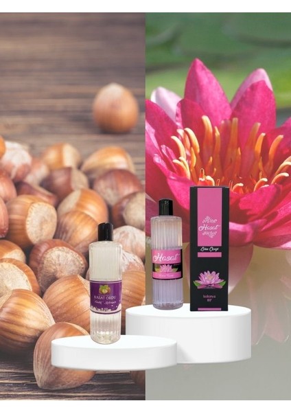 400 ml 2'li Lotus Çiçeği ve 2'li Fındık Çiçeği Kolonyası