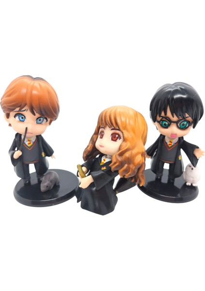 Harry Potter Figür Seti 3'lü-Harry Hermione Ron