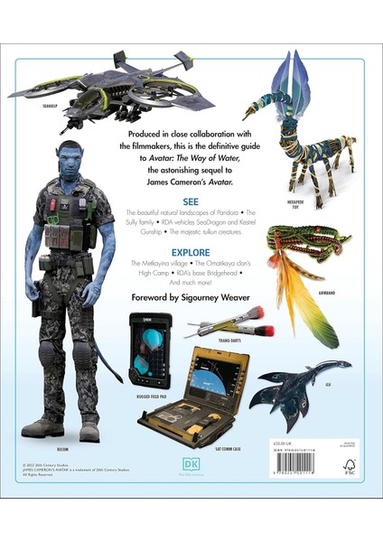 Avatar The Way Of Water The Visual Dictionary - Ben Procter