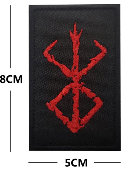 Berserk Logo Nakış Patch/yama fiyatları