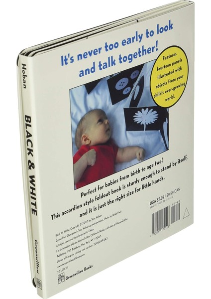 Black & White Board Book / A High Contrast Book For Newborns - Tana Hoban