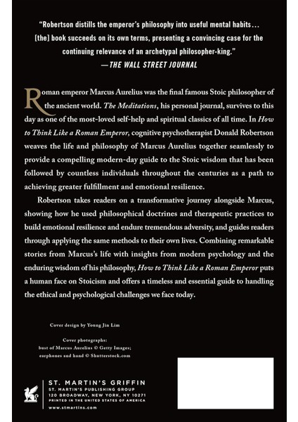 How To Think Like A Roman Emperor / The Stoic Philosophy Of Marcus Aurelius - Donald Robertson