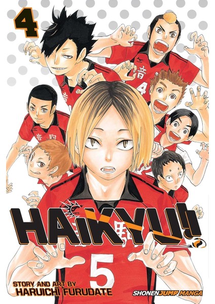 Haikyu!!, Vol. 4 / Volume 4 - Art Wetherell