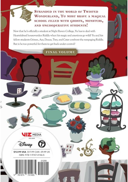 Disney Twisted-Wonderland, Vol. 4 The Manga / Book Of Heartslabyul / Volume 4 - Yana Kowono fiyatları