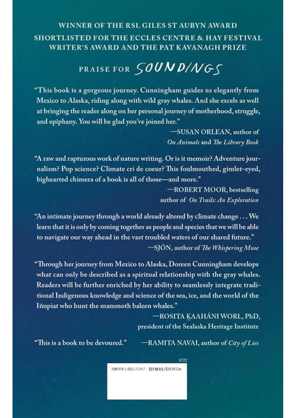 Soundings / Journeys In The Company Of Whales / A Memoir - Doreen Cunningham fiyatları