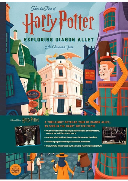 Harry Potter / Exploring Diagon Alley / An Illustrated Guide - MUTI