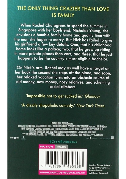 Crazy Rich Asians: (Film Tie-In) - Kevin Kwan