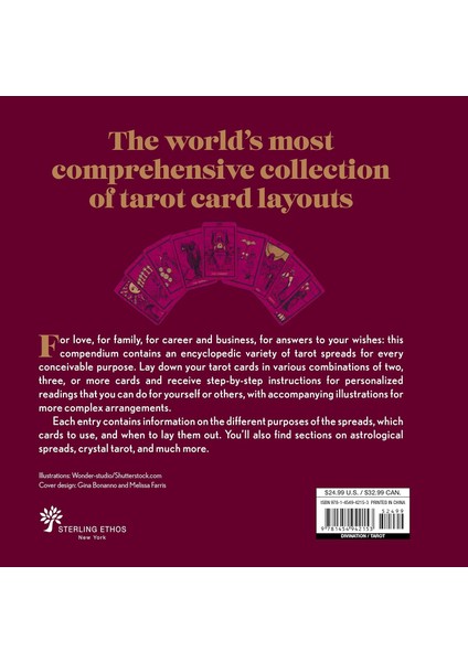 1001 Tarot Spreads / The Complete Book Of Tarot Spreads For Every Purpose - Cassandra Eason