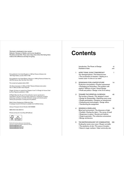 The Green Imperative: Ecology And Ethics In Design And Architecture - Victor Papanek