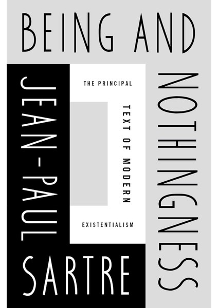 Being And Nothingness / An Essay In Phenomenological Ontology - Jean-Paul Sartre