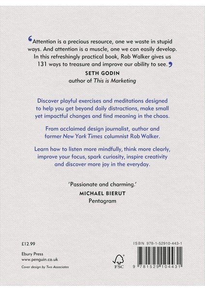 The Art Of Noticing / Rediscover What Really Matters To You - Rob Walker