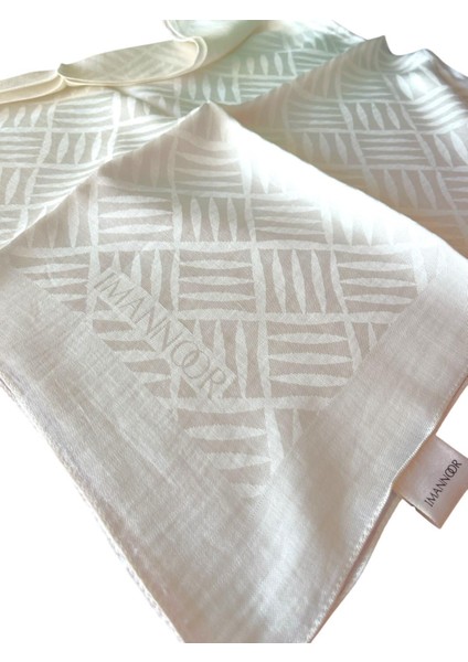 Iman Kare V Naia Pamuk Eşarp 90X90 242-4003 modelleri