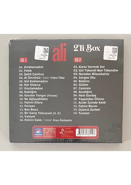 Kıvırcık Ali – 2'li Box 30 Şarkılık 2 CD