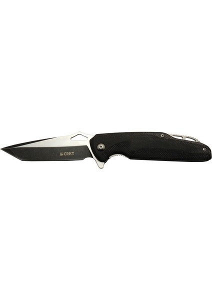 Crkt Predator 706 Cbk Siyah Kamp / Outdoor Çakı 21CM - Yarı Otomatik, Kemerlikli, Kutulu