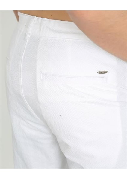 Erkek    Pantolon Crespo  White