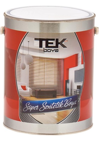 Tek Süper Lüks Sentetik Yağlı Boya Antrasit Gri 2.5 Lt (713)