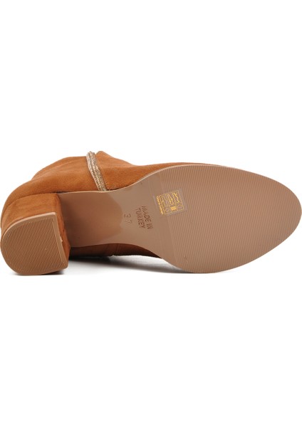 Taba Süet Kadın Bot indirimleri