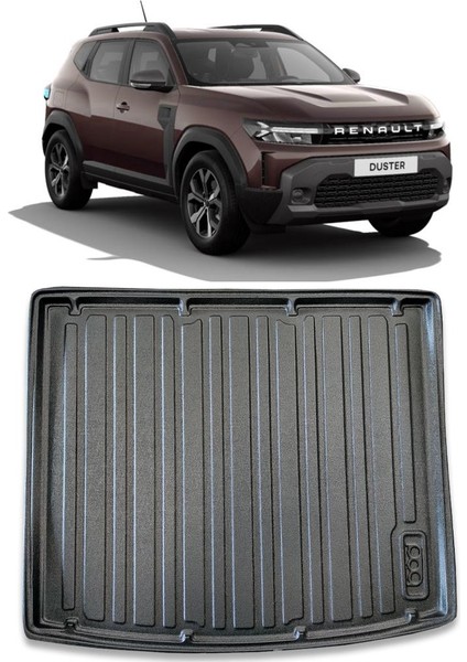 Renault Duster Bagaj Havuzu Paspası 2024-SONRASI Hybrid Üst Bagaj 4x2 4x4