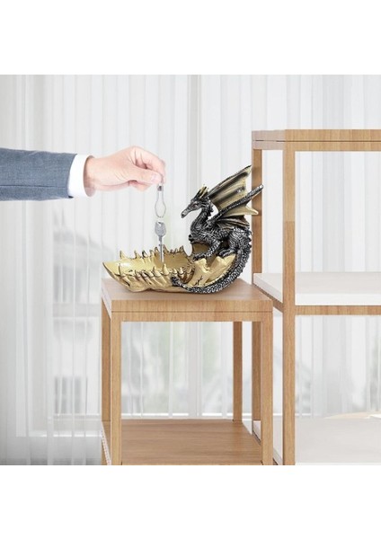 Ejderha Motifli Masa Üstü Dekoratif Biblo