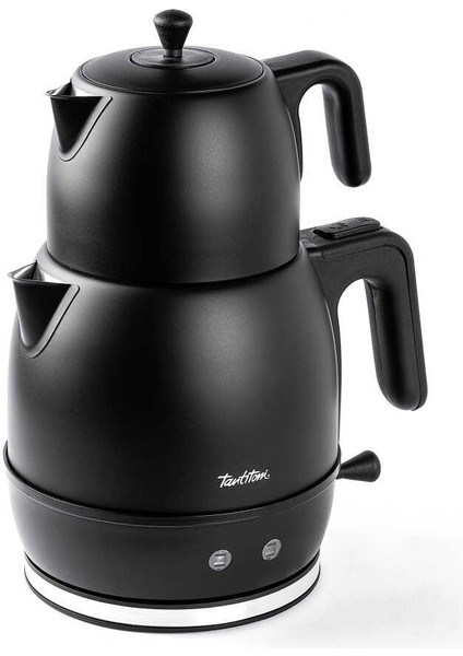 Çelik 2200w Siyah Çay Makinesi (1.2lt/1.7lt)