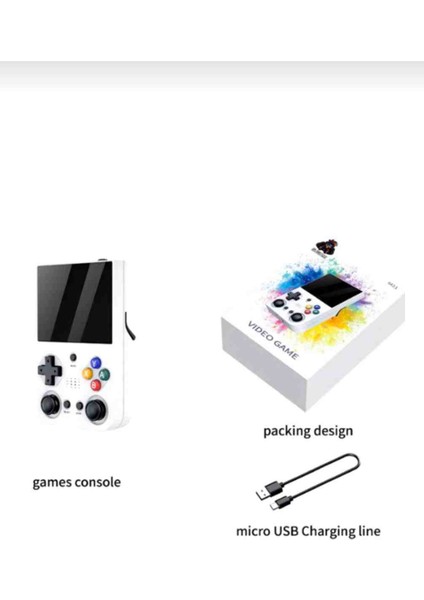 El Atarisi 3.5" Ultrahd Ekran Gamepad Retro Atari Psp/ps1/neogeo Fıfa Gta 20.000 Games Oyun Konsolu