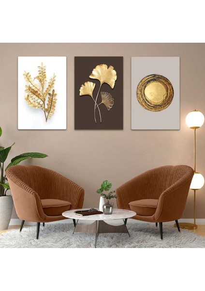 Çiçek 3'lü Mdf Tablo Set fiyatları