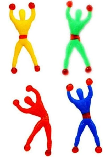 20 Adet Cama Yapışan Örümcek Adam Spiderman