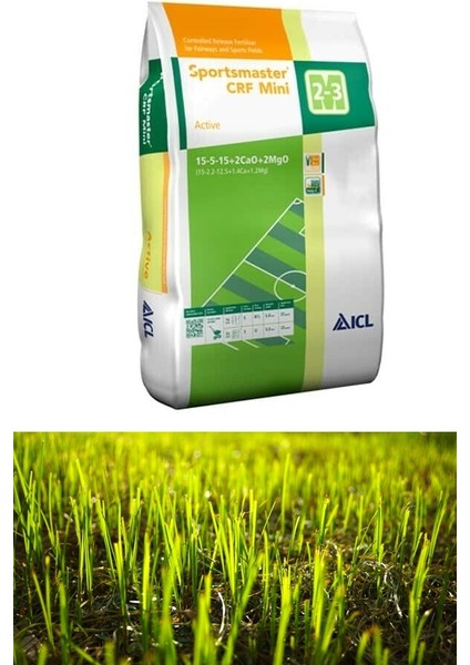 Sportsmaster Çim Gübresi 500 gr / Yavaş Salınımlı Akıllı Gübre 15