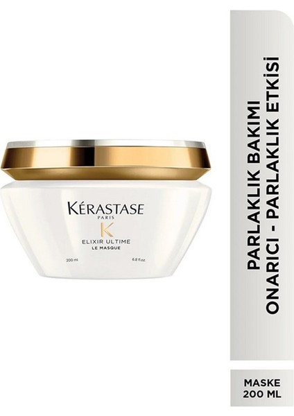 Elixir Ultime Le Masque Parlaklık Veren Saç Maskesi 200ml