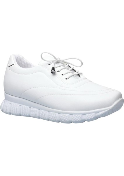 Kadın Günlük Rahat Comfort Taban Spor Sneaker Ayakkabı Beyaz fiyatları